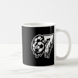 Caneca De Café Engraçado 67 Meme Gíria Futebol Sorvete Gotejament