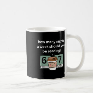 Caneca De Café Engraçado 67 Meme Professor de Inglês Amante de Li