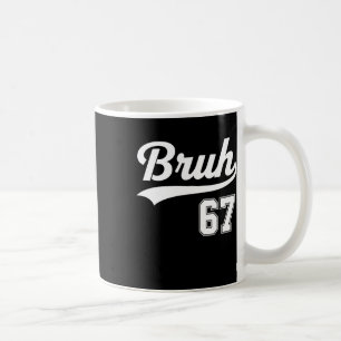 Caneca De Café Engraçado 67 Seis Sete Bruh Meme Bysebyll Estilo