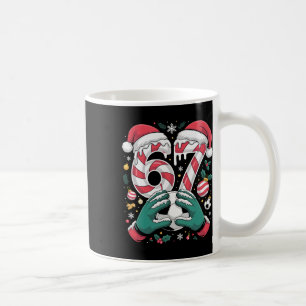 Caneca De Café Engraçado 67 Seis Sete Goleiro de Futebol Meme Eng