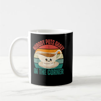 Caneca De Café Engraçado Ação De Graças Solta Ninguém Põe Gravida