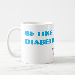 Caneca De Café Engraçado Açúcar Rollercoaster Diabetes Piada diab