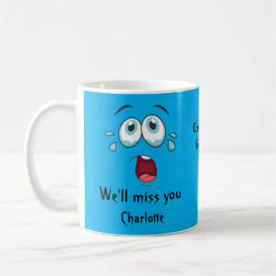 Caneca De Café Engraçado Adeus, vamos sentir falta de você indo