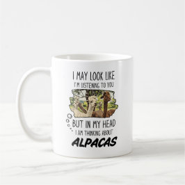 Caneca De Café Engraçado Alpaca Lover Mug