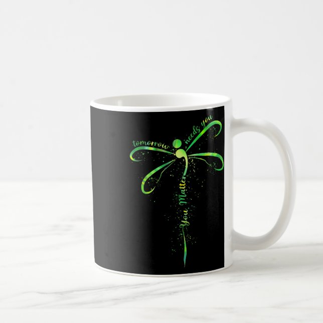 Caneca De Café Engraçado Amanhã Precisa De Sua Consciência Da Saú (Direita)