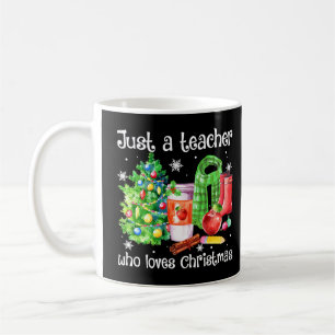 Caneca De Café Engraçado, Apenas Um Professor Que Adora O Natal D