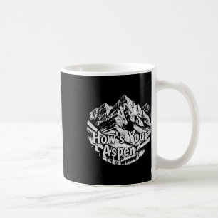 Caneca De Café Engraçado Aspen Colorado Esqui Montanhas Como Está