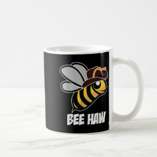 Caneca De Café Engraçado Bee Haw Bumble Bee Graphic Cowboy Hat
