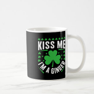 Caneca De Café Engraçado Beije-me Eu sou uma Rua da família irlan