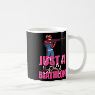 Caneca De Café Engraçado Biathlon Winter Ski Divertimento de Esqu