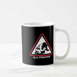 Caneca De Café Engraçado BJJ Jiu Jitsu Brasileiro Lutador BJJ Eng