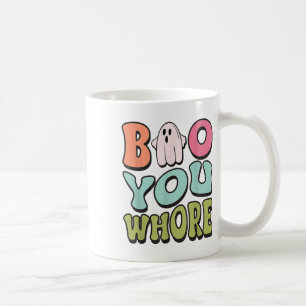 Caneca De Café Engraçado Boo Seu Engraçado Fantasma Bonito De Hal