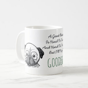 Caneca De Café ENGRAÇADO BOSS Mug - Duro De Esquecer PUG