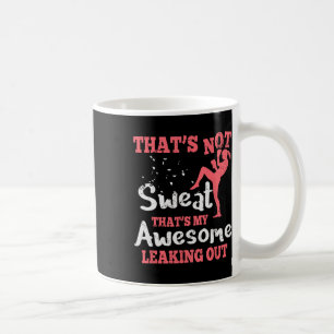 Caneca De Café Engraçado Boxing para mulheres - Não é suor