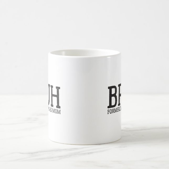 Caneca De Café engraçado Bruh Antigamente conhecido como mãe (Centro)