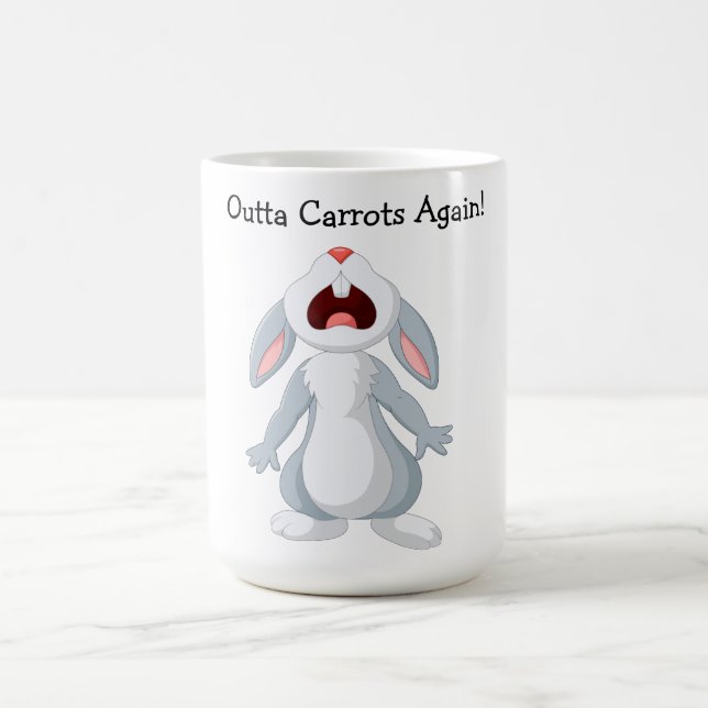 Caneca De Café Engraçado Bunny Mug (Centro)