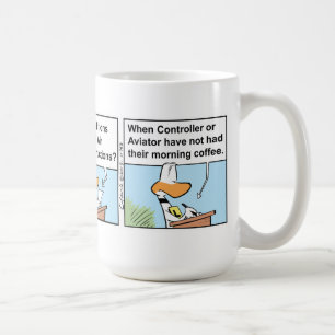 Caneca De Café Engraçado Café Aviation Humor Mug