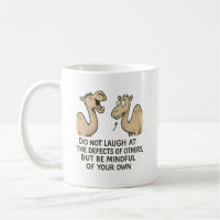 Engraçado Camel Mug - Testemunha de Taça de Cotaçã