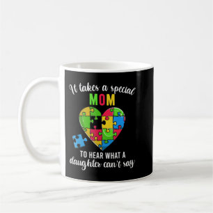 Caneca De Café Engraçado Camisa De Consciência Autista Para Mulhe
