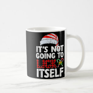 Caneca De Café Engraçado Cané De Natal Não Vai Ir Para Lick I