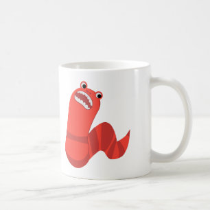 Caneca De Café Engraçado Cartoon Mongol Death Worm