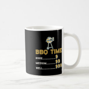 Caneca De Café Engraçado Chef de Carne Fumada Bebendo de Cerveja