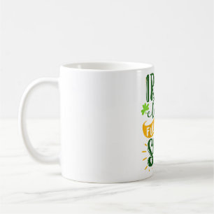 Caneca De Café Engraçado cheio irlandês de Dia de São Patrício