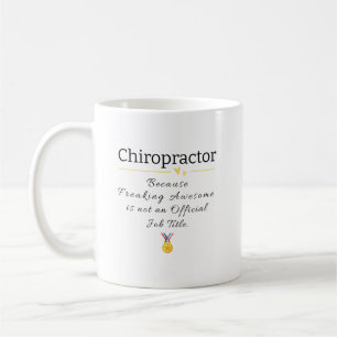 Caneca De Café Engraçado Chiropractor Gift Mug para Escritório