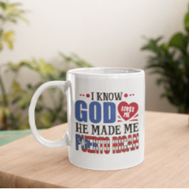 Caneca De Café Engraçado citação do Patrimônio de Porto Rico