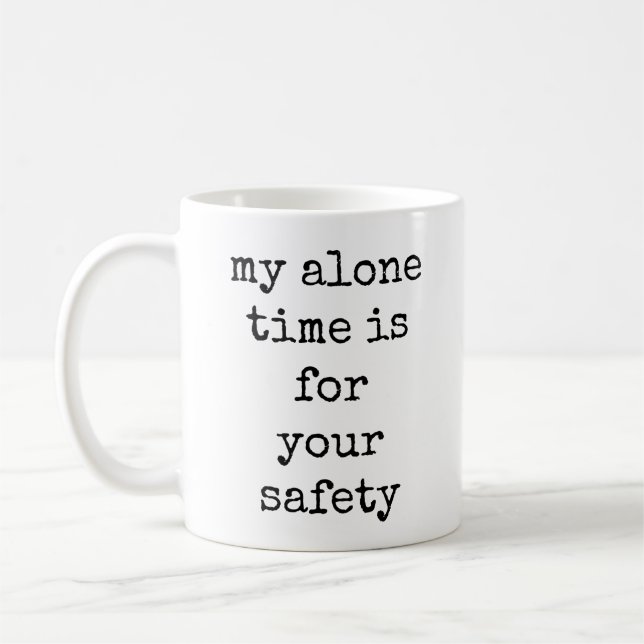 Caneca De Café Engraçado, Citação, Texto, Café Mug (Esquerda)