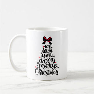 Caneca De Café Engraçado Citando Chritmas - Amantes de Árvore de
