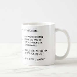Caneca De Café Engraçado Coffee Mug para mamãe
