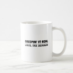 Caneca De Café Engraçado Contador Halloween - Assustador Real