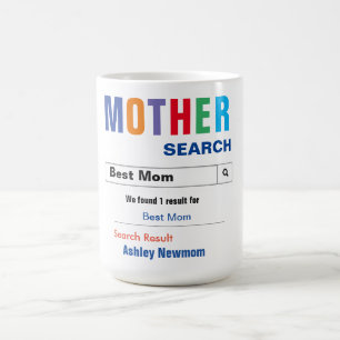 Caneca De Café Engraçado Costume Melhor Mamãe Dotada Mug