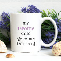 Engraçado Da Criança Favorita Para Os Pais Da Mãe