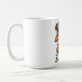 Caneca De Café Engraçado Dabbing Bulldog "Vamos Dab" Mug