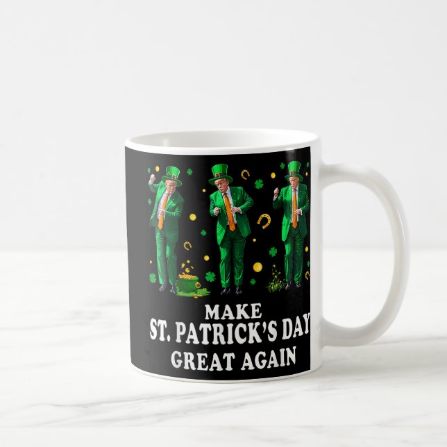 Caneca De Café Engraçado Dançando, Faça Ruas. (Direita)