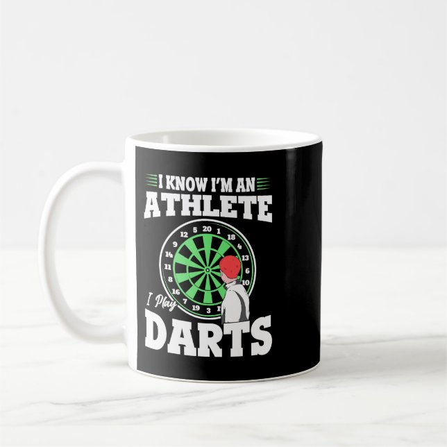 Caneca De Café Engraçado Dart Jerseys Para Jogos Da Equipe Dart C (Esquerda)