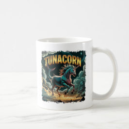 Caneca De Café Engraçado de Criatura de Combinação de Ilustração