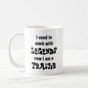 Caneca De Café Engraçado Deixar Presente Para O Café Da Colega