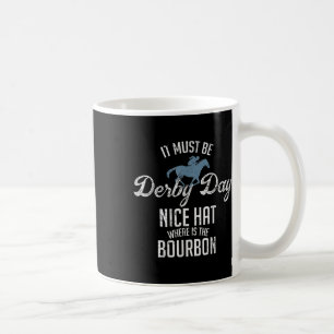 Caneca De Café Engraçado Derby Day E Mint Juleps Horse Racing Wom