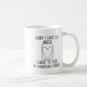 Caneca De Café Engraçado, desculpe por não poder ir, tenho que al