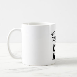 Caneca De Café Engraçado Design de citação de Cat