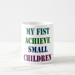 Caneca De Café Engraçado Design de T-Shirt com Declaração - Meu P