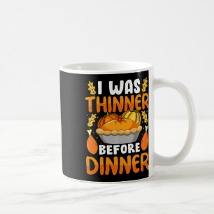 Caneca De Café Engraçado Dia De Ação De Graças Que Fui Mais Fino