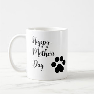 Caneca De Café Engraçado Dia de as mães Mínimo de Peças de Gato