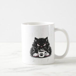 Caneca De Café Engraçado dizer que estou aqui Estou acordado Não