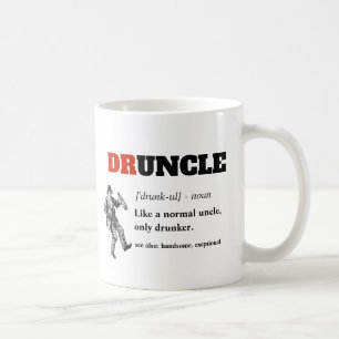 Caneca De Café Engraçado Dizer - Tio Engraçado