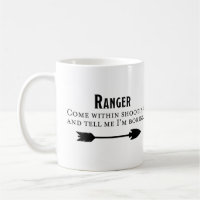 Engraçado DND Ranger Mug
