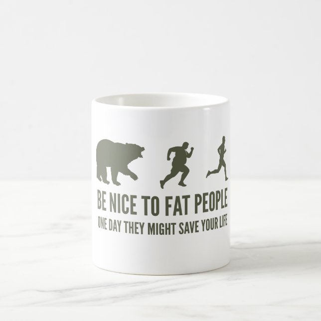 Caneca De Café Engraçado do Urso Engraçado (Centro)